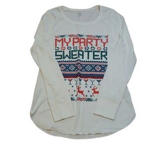 My Party Sweater Thermal Shirt, ugly sweater
